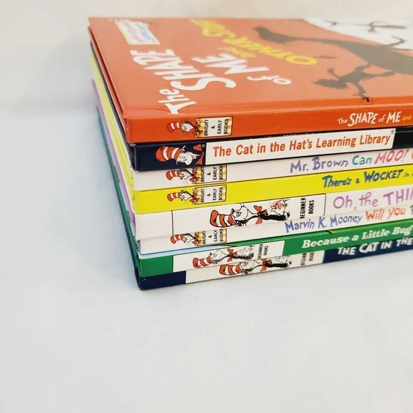 Dr Seuss Beginner Books Lot of 8 Hardcover Cat in the Hat Learning Library Kids - Picture 8 of 16